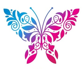 The Blooming Butterflies logo